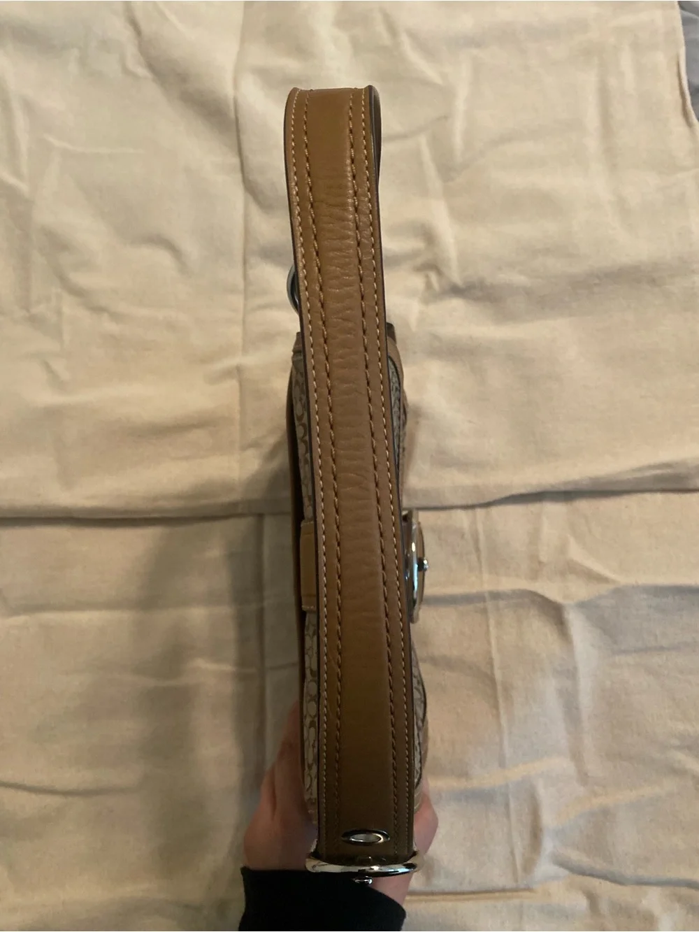 Small Coach Soho Signature Flap Shoulder Bag F10925